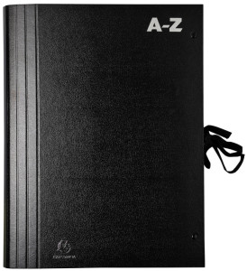 EXACOMPTA Trieur accordéon 1-31, pour format A4, noir