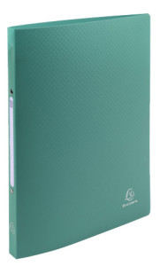 EXACOMPTA Classeur souple, PP, 2 anneaux, A4, vert