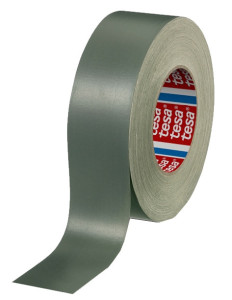 tesa Toile adhésive 4657, 19 mm x 50 m, gris