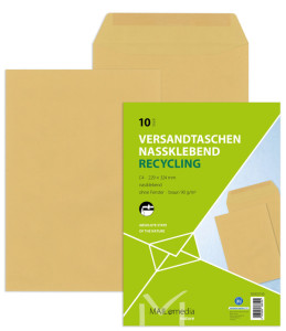 MAILmedia pochettes d'expédition kraft marron, B5, sans