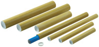 MAILmedia Tube d'expédition, dimensions internes: 350 x 50mm MAILmedia Tube d'expédition, dimensions internes: 350 x 50mm