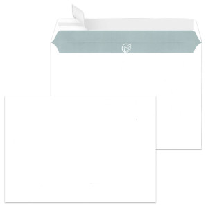 MAILmedia enveloppes C5 autocollantes, 100 g/m2, blanches,