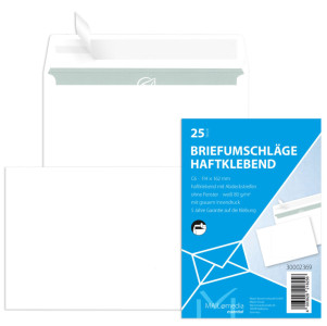 MAILmedia enveloppe Offset, blanc, long format, sans fenêtre