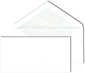 MAILmedia Enveloppe, rembourrage de soie, format long, blanc