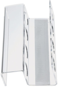 HEBEL porte-marqueur en acrylique pour 4 Stylos, transparent