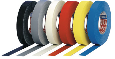 Tesa ruban toile, 19 mm x 50 m, noir