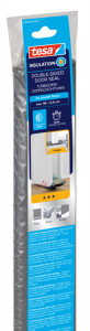 tesa porte mineure double joint de fond pour les sols lisses, gris