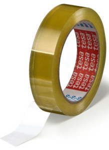 tesa Ruban adhésif d'emballage 4204, 12 mm x 66 m, transpa-