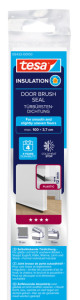 tesa Moll calfeutrage bas de porte, marron, auto-adhésif