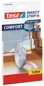 tesa Moustiquaire COMFORT pour fenêtre, 1,30 m x 1,30 m