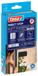 tesa Moustiquaire COMFORT pour fenêtre, 1,30 m x 1,30 m