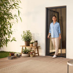 tesa Porte à lamelle STANDARD, 0,95 m x 2,20 m, blanc tesa Porte à lamelle STANDARD, 0,95 m x 2,20 m, blanc