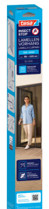tesa Porte à lamelle STANDARD, 0,95 m x 2,20 m, blanc