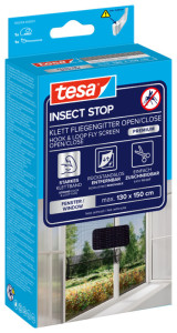 tesa filets moustiquaire pour fenêtre OPEN/CLOSE, 1,3 x 1,5m