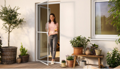 tesa Rouleau de moustiquaire de rechange pour portes,