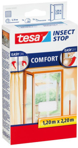 tesa moustiquaire COMFORT pour portes, 2x dont 0,65m x 2,50m