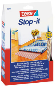 tesa Tapis anti-dérapant Stop-it, 800 mm x 1,5 m, beige,