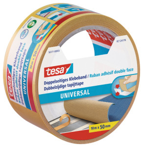 tesa Ruban adhésif universel double face 50 mm x 5 m