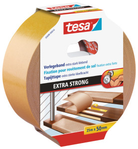 tesa Fixation de revêtement de sol adhésif ultra fort