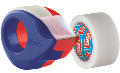 tesa Mini dévidoir, inclus 2 rubans adhésifs film tesa 19 mm