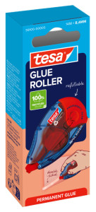 tesa Recharge ecoLogo pour roller colle PERMANENT GLUE,