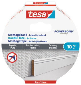 tesa Powerbond Double-face de fixation pour papier peint/