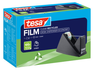 Tesa Dévidoir de table Eco & Clear + ruban adhésif tesa Eco