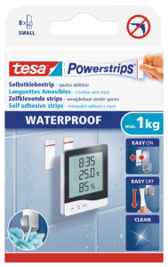 tesa Powerstrips Pastilles adhésives LARGE WATERPROOF,