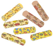 LEINA Pansement pour enfants, 19 x 72 mm, imperméable, avec LEINA Pansement pour enfants, 19 x 72 mm, imperméable, avec