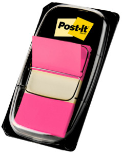 3M Post-it Index turquoise, étroit, 50 Index