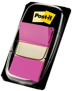 3M Post-it Index turquoise, étroit, 50 Index