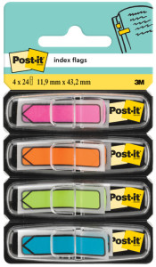 Post-it languettes de classement index flèche, 11,9 x 43,2mm