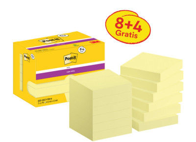 Post-it Bloc-notes Super Sticky Notes, 48 x 48 mm, jaune