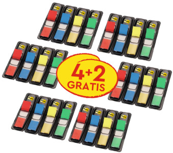 Post-it marque-pages index mini, 11,9 x 43,2 mm, 8 couleurs