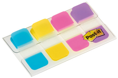 Post-it marque-pages Index Strong en étui, 16 x 38 mm