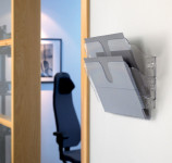 DURABLE Kit de présentoirs muraux de prospectus DURABLE Kit de présentoirs muraux de prospectus