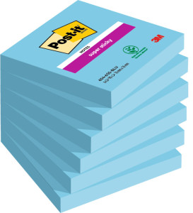 3M bloc-notes post-it Super Sticky Notes, 76 x 76 mm