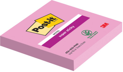 3M bloc-notes post-it Super Sticky Notes, 76 x 76 mm