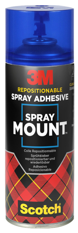 3M Scotch colle spray Spray Mount, 400 ml