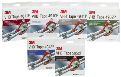 3M VHB Ruban adhésif de haute performance haut4611F, 19 mm x