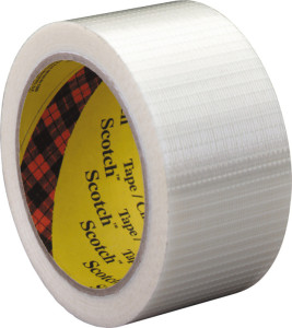 Scotch ruban adhésif filament 8959, 50 mm x 50 m, transparen