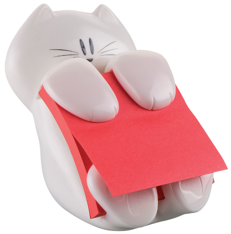 POST-IT Distributeur Z-Notes Super Sticky 'BEAR', blanc - Bloc  repositionnable - LDLC