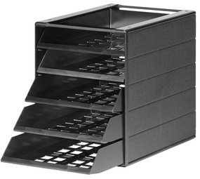 DURABLES Schubladenbox IDEALBOX BASIC 5 eco, avec 5 tiroirs