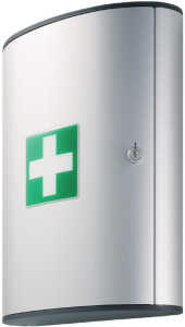 DURABLE FIRST AID BOX L, Boîte premiers soins très design,