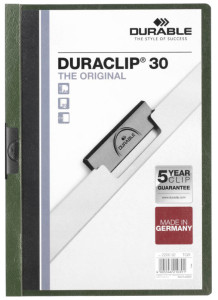 DURABLE chemises à clip DURACLIP ORIGINAL 30, format A4