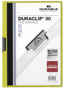 DURABLE chemises à clip DURACLIP ORIGINAL 30, format A4