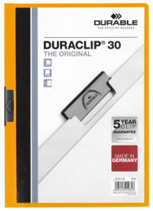 DURABLE chemises à clip DURACLIP ORIGINAL 30, format A4