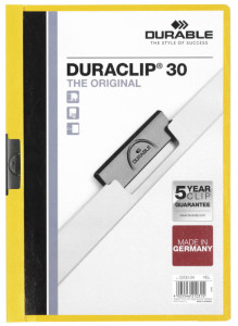 DURABLE Chemises à clip DURACLIP ORIGINAL 30, format A4,bleu