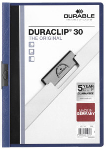 DURABLE chemises à clip DURACLIP ORIGINAL 30, format A4