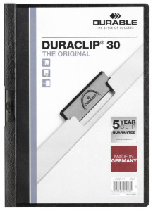 DURABLE Chemises à clip DURACLIP ORIGINAL 30, format A4,